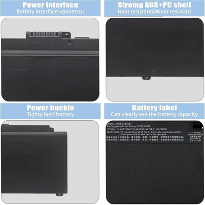 5000mAh Laptop-Akkus für HP EliteBook 840 G2 845 850 G1 740, CM03XL