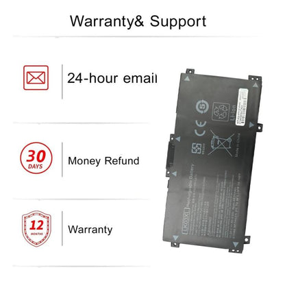 Batteries d'ordinateur portable 4300mAh pour HP Envy TPN-W127 TPN-W134, LK03XL