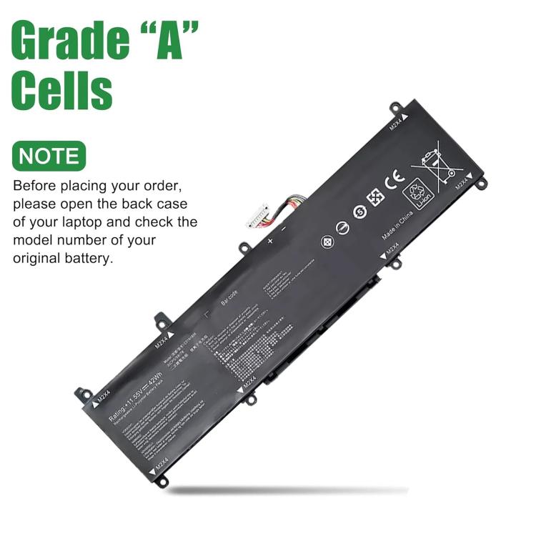 Batterie d'ordinateur portable de remplacement 3500 mAh pour ASUS Idol 13ADOL13U/F S330FA/UA X330FA, C31N1806