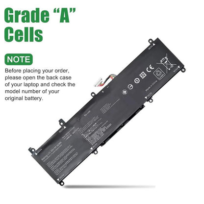 Batterie d'ordinateur portable de remplacement 3500 mAh pour ASUS Idol 13ADOL13U/F S330FA/UA X330FA, C31N1806