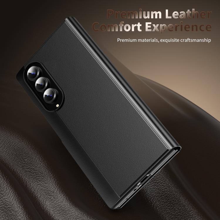 Smart View Window Leather Phone Case, For Galaxy Z Fold3