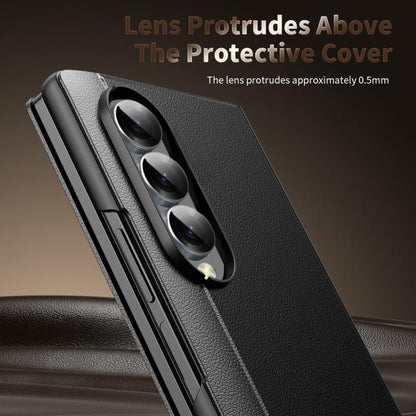 Smart View Window Leather Phone Case, For Galaxy Z Fold3
