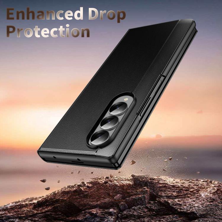 Smart View Window Leather Phone Case, For Galaxy Z Fold3
