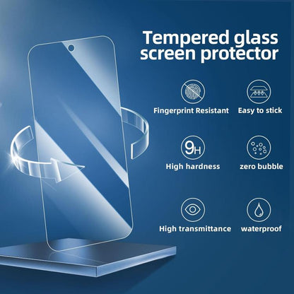 10pcs 3D Large Arc Half-Screen No White Border High-Aluminum Thick Adhesive HD Tempered Glass Film, For Google Pixel 10 Pro XL, For Google Pixel 10 Pro, For Google Pixel 10, For Google Pixel 9 ProXL, For Google Pixel 9 Pro, For Google Pixel 9