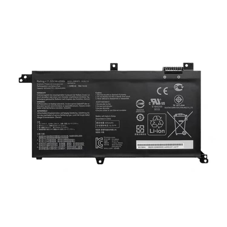 Batterie d'ordinateur portable 3653 mAh pour Asus Mars15 / Mars15(VX60GT9300) / Mars15(VX60GT9750), B31N1732