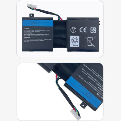 Batterie d'ordinateur portable 5500 mAh pour Dell Alienware 17 / Alienware 18, 2F8K3