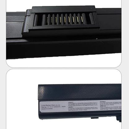 Batterie d'ordinateur portable 4400 mAh pour Asus A42 A52 A62 B53 K42 K52 K62, A32-K52