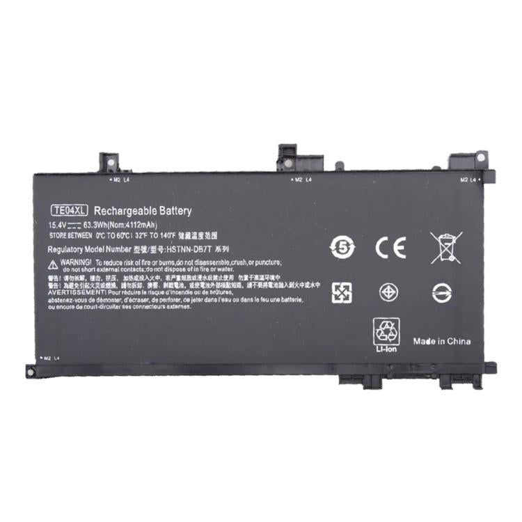 4112mAh Batteries d'ordinateur portable pour HP OMEN 15-AX200 15- AX218TX 15-AX210TX 15-AX235NF 15-AX202N, TE04XL