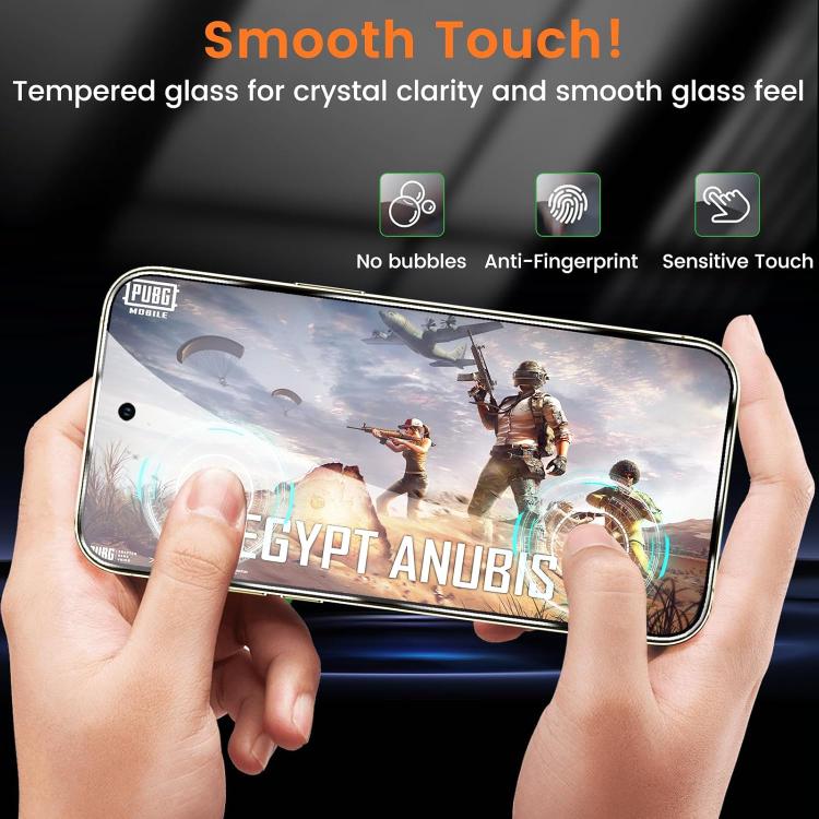 10pcs 0.18mm Ultra-Thin Ultrasonic HD Screen-Printed High-Aluminium Thick-Gel Tempered Glass Film, For Google Pixel 10 Pro XL, For Google Pixel 10 Pro, For Google Pixel 10, For Google Pixel 9 Pro XL, For Google Pixel 9 Pro, For Google Pixel 9