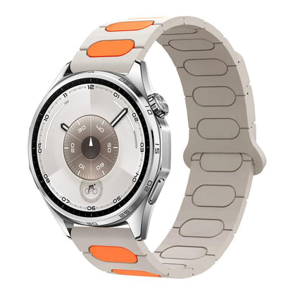 Oval Magnetic Silicone Watch Band, 18mm, 20mm, 22mm