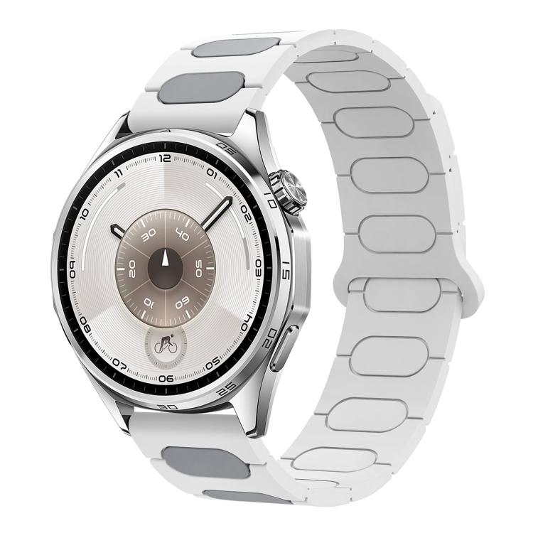 Oval Magnetic Silicone Watch Band, 18mm, 20mm, 22mm