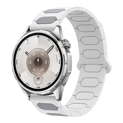 Oval Magnetic Silicone Watch Band, 18mm, 20mm, 22mm