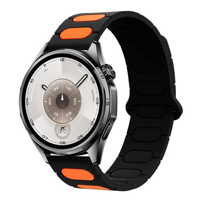 Oval Magnetic Silicone Watch Band, 18mm, 20mm, 22mm