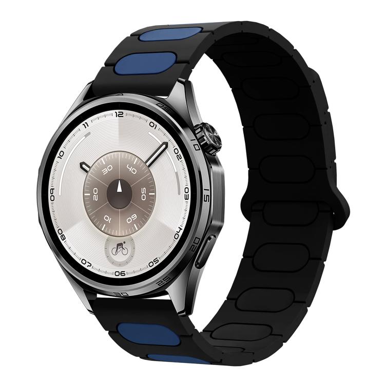 Oval Magnetic Silicone Watch Band, 18mm, 20mm, 22mm
