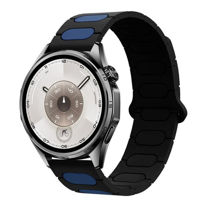 Oval Magnetic Silicone Watch Band, 18mm, 20mm, 22mm