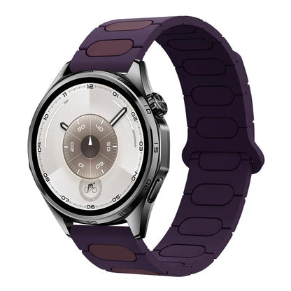 Oval Magnetic Silicone Watch Band, 18mm, 20mm, 22mm