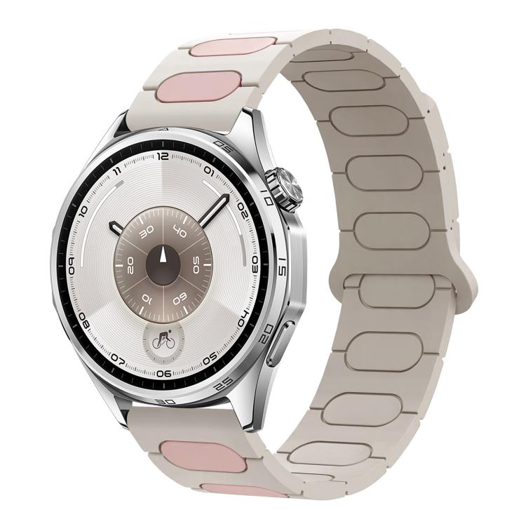 Oval Magnetic Silicone Watch Band, 18mm, 20mm, 22mm