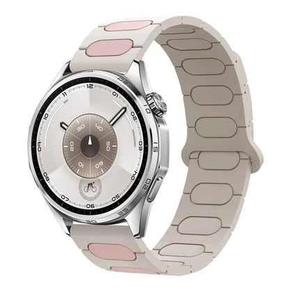 Oval Magnetic Silicone Watch Band, 18mm, 20mm, 22mm