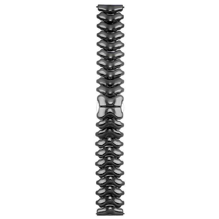 Dragon Spine Butterfly Clasp Zinc Alloy Watch Band, 22mm