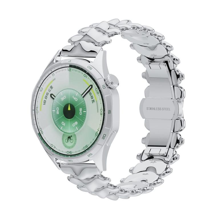 Dragon Spine Butterfly Clasp Zinc Alloy Watch Band, 22mm