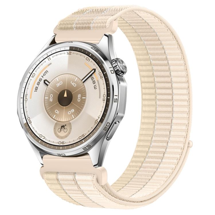 Triple-Loop Nylon Woven Hook and Loop Fastener Watch Band, 18mm, 20mm, 22mm