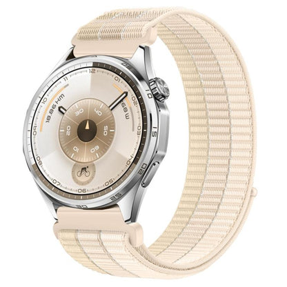 Triple-Loop Nylon Woven Hook and Loop Fastener Watch Band, 18mm, 20mm, 22mm