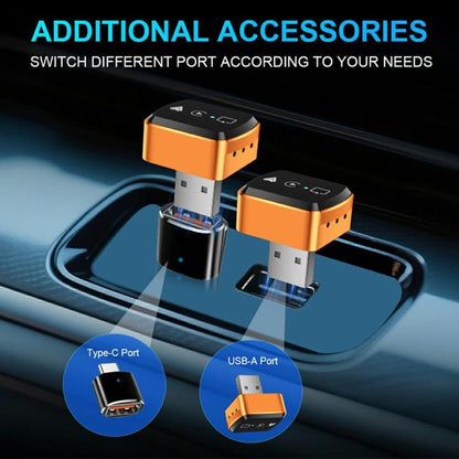 M71 Auto Wired to Wireless Converter 4 in 1 Smart Screen Mirroring Adapter AirPlay / Miracast, M71