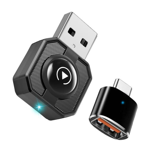محول M32 للسيارات من سلكي إلى لاسلكي، يدعم CarPlay وAndroid Auto، صندوق ذكاء اصطناعي 2 في 1، محول سيارة لاسلكي، M32