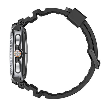 Breathable Dual Row Perforated Silicone Watch Band, For Samsung Galaxy Watch8 / Watch8 Classic