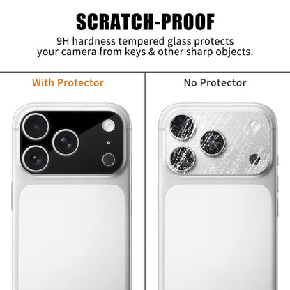 Kalebol Silk-Screened HD Anti-Fingerprint AR Integrated Camera Lens Tempered Glass Film, For iPhone 18 Pro, For iPhone 18 Pro Max, For iPhone 17 Pro Max, For iPhone 17 Pro, For iPhone 17, For iPhone Air, For iPhone 13, For iPhone 17e / 16e             ...