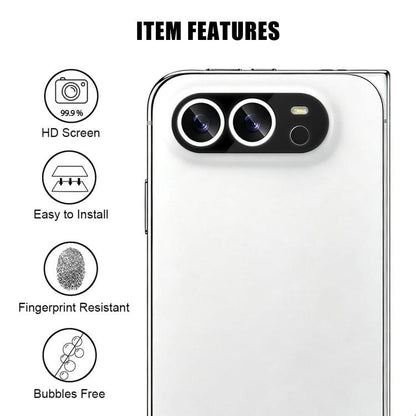 Kalebol Silk-Screened HD Anti-Fingerprint AR Integrated Camera Lens Tempered Glass Film, For iPhone Duo, For iPhone 18 Pro, For iPhone 18 Pro Max, For iPhone 17 Pro Max, For iPhone 17 Pro, For iPhone 17, For iPhone Air, For iPhone 13, For iPhone 17e / ...