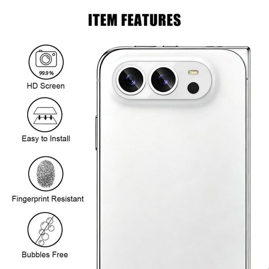 Kalebol Transparent HD Anti-Fingerprint AR Integrated Camera Lens Tempered Glass Film, For iPhone Fold, For iPhone 18 Pro, For iPhone 18 Pro Max, For iPhone 17 Pro Max, For iPhone 17 Pro, For iPhone 17, For iPhone Air, For iPhone 13, For iPhone 17e / 1...