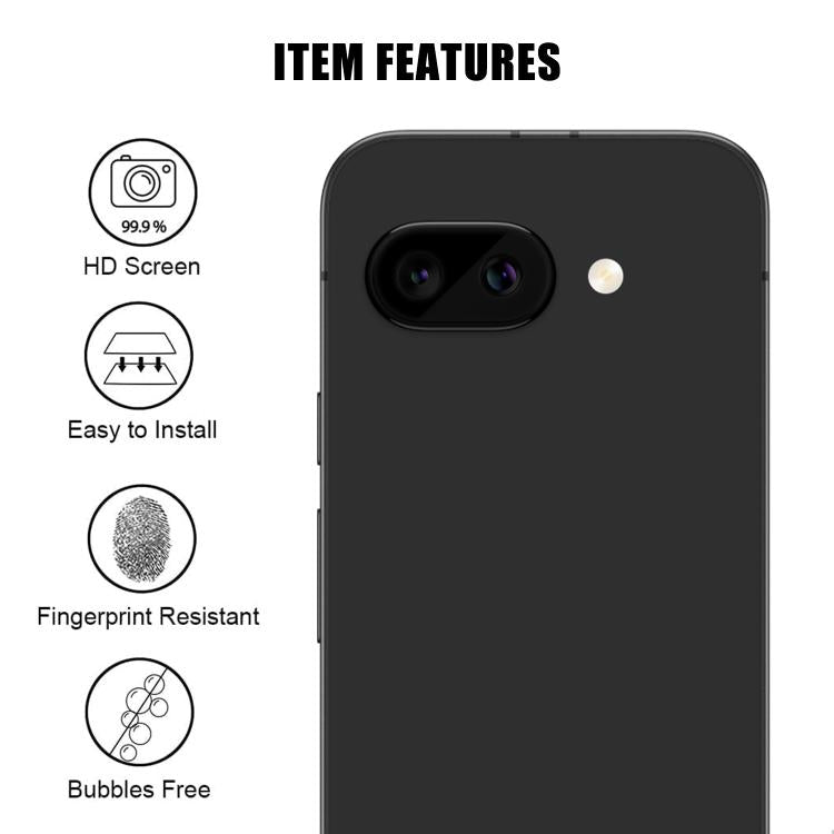 Kalebol Transparent HD Anti-Fingerprint AR Integrated Camera Lens Tempered Glass Film, For Google Pixel 10a, For Google Pixel 10 Pro XL, For Google Pixel 10 Pro, For Google Pixel 10, For Google Pixel 9a
