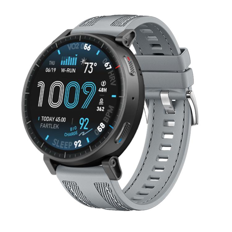 Composite Weave Nylon Silicone Watch Band, For Amazfit Active Max