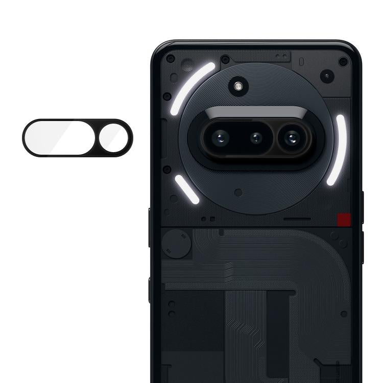Kalebol Silk-Screened HD Anti-Fingerprint AR Integrated Camera Lens Tempered Glass Film, For Nothing Phone 3a, For Nothing Phone 3a Pro, For Nothing Phone 2a