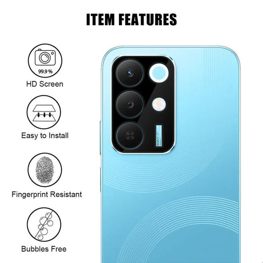 Kalebol Silk-Screened HD Anti-Fingerprint AR Integrated Camera Lens Tempered Glass Film, For Realme 15x, For Realme 15T, For Realme 15 Pro, For Realme 15, For Realme P3 Ultra, For Realme P3, For Realme P3 Pro, For Realme P3x, For Realme 14x            ...