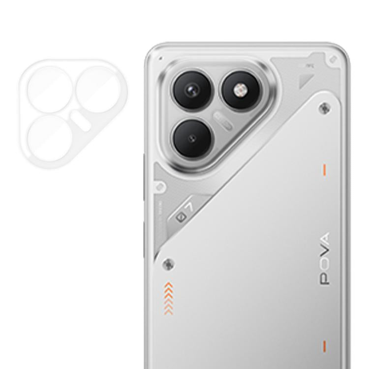 Kalebol Transparent HD Anti-Fingerprint AR Integrated Camera Lens Tempered Glass Film, For Tecno Spark 40C, For Tecno Pova 7 5G, For Tecno Spark 40 Pro+ 4G, For Tecno Spark 40 Pro 4G, For Tecno Spark 40 4G, For Tecno Pova 7 Ultra 5G, For Tecno Pova 7 4...