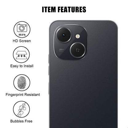 Kalebol Transparent HD Anti-Fingerprint AR Integrated Camera Lens Tempered Glass Film, For Tecno Spark 40C, For Tecno Pova 7 5G, For Tecno Spark 40 Pro+ 4G, For Tecno Spark 40 Pro 4G, For Tecno Spark 40 4G, For Tecno Pova 7 Ultra 5G, For Tecno Pova 7 4...