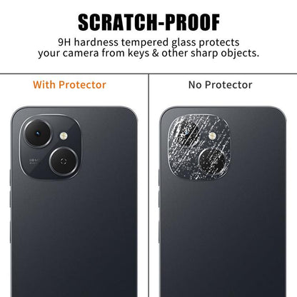 Kalebol Transparent HD Anti-Fingerprint AR Integrated Camera Lens Tempered Glass Film, For Tecno Spark 40C, For Tecno Pova 7 5G, For Tecno Spark 40 Pro+ 4G, For Tecno Spark 40 Pro 4G, For Tecno Spark 40 4G, For Tecno Pova 7 Ultra 5G, For Tecno Pova 7 4...