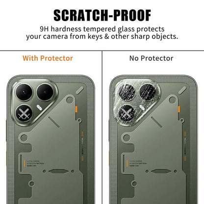 Kalebol Transparent HD Anti-Fingerprint AR Integrated Camera Lens Tempered Glass Film, For Tecno Pova 8 5G, For Tecno Camon 50 Pro 5G, For Tecno Spark 50 5G, For Tecno Pova Curve 2 5G, For Tecno Spark 50 4G, For Tecno Camon 50 4G, For Tecno Spark 40C  ...