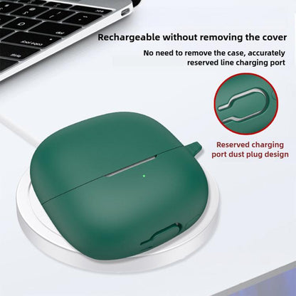 Solid Color Silicone Earphone Protective Cover, For Xiaomi Buds 6