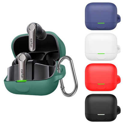 Solid Color Silicone Earphone Protective Cover, For EarFun Air Pro 4+