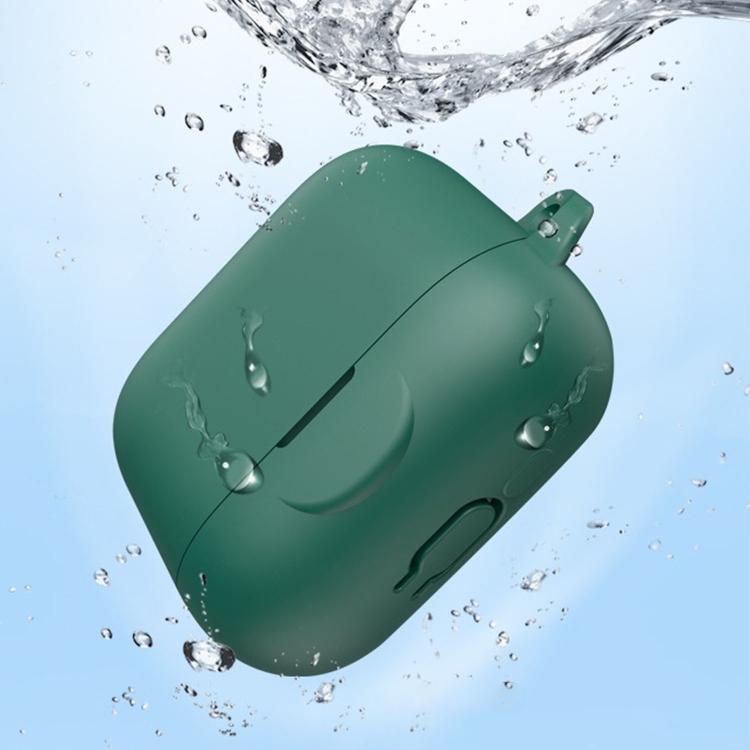 Solid Color Silicone Earphone Protective Cover, For EarFun Air Pro 4+