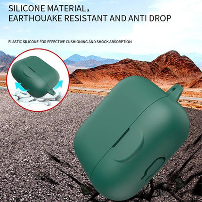 Solid Color Silicone Earphone Protective Cover, For EarFun Air Pro 4+