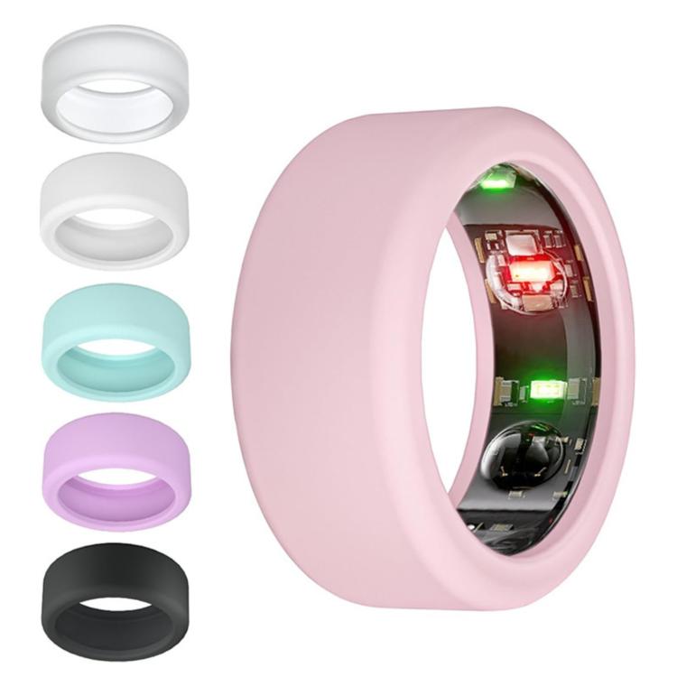 For Oura Ring Gen3 / Samsung Galaxy Ring Silicone Ring Cover, S 5-10, M 11-13
