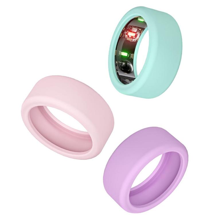 For Oura Ring Gen3 / Samsung Galaxy Ring Silicone Ring Cover, S 5-10, M 11-13