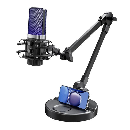 YANMAI X3R For Live Streaming / Recording RGB Lighting Desktop Noise Reduction Capacitor Microphone