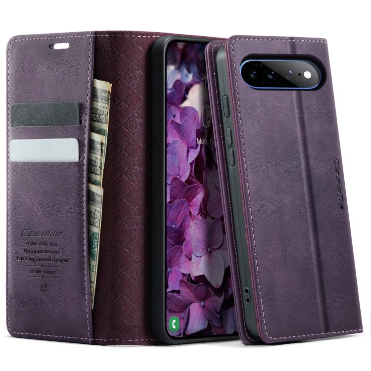 CaseMe 033 Calf Leather Lining Microfibre RFID Blocking Phone Case, For Google Pixel 11 Pro XL, For Google Pixel 10a, For Google Pixel 11 / 11 Pro