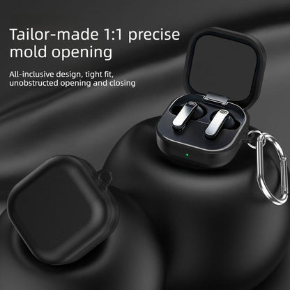 Textured Full-Coverage Shockproof TPU Earphone Protective Case, For Samsung Galaxy Buds 4 / 4 Pro