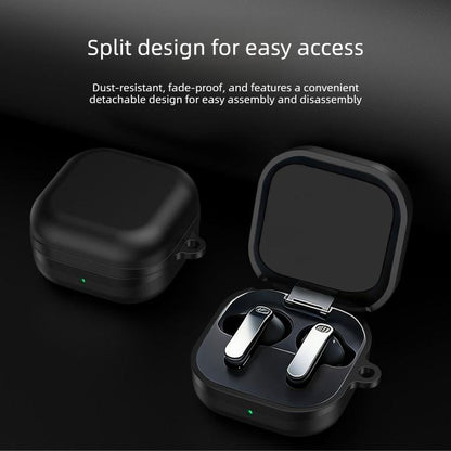 Textured Full-Coverage Shockproof TPU Earphone Protective Case, For Samsung Galaxy Buds 4 / 4 Pro